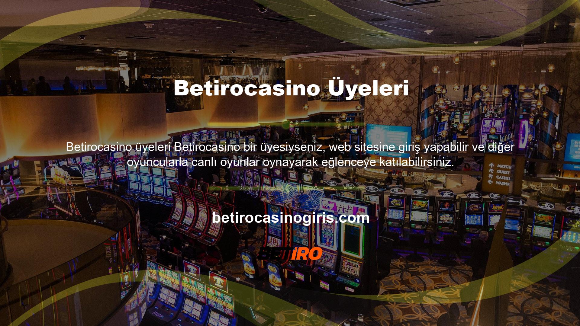 Burada Betirocasino işlevini açıklayın